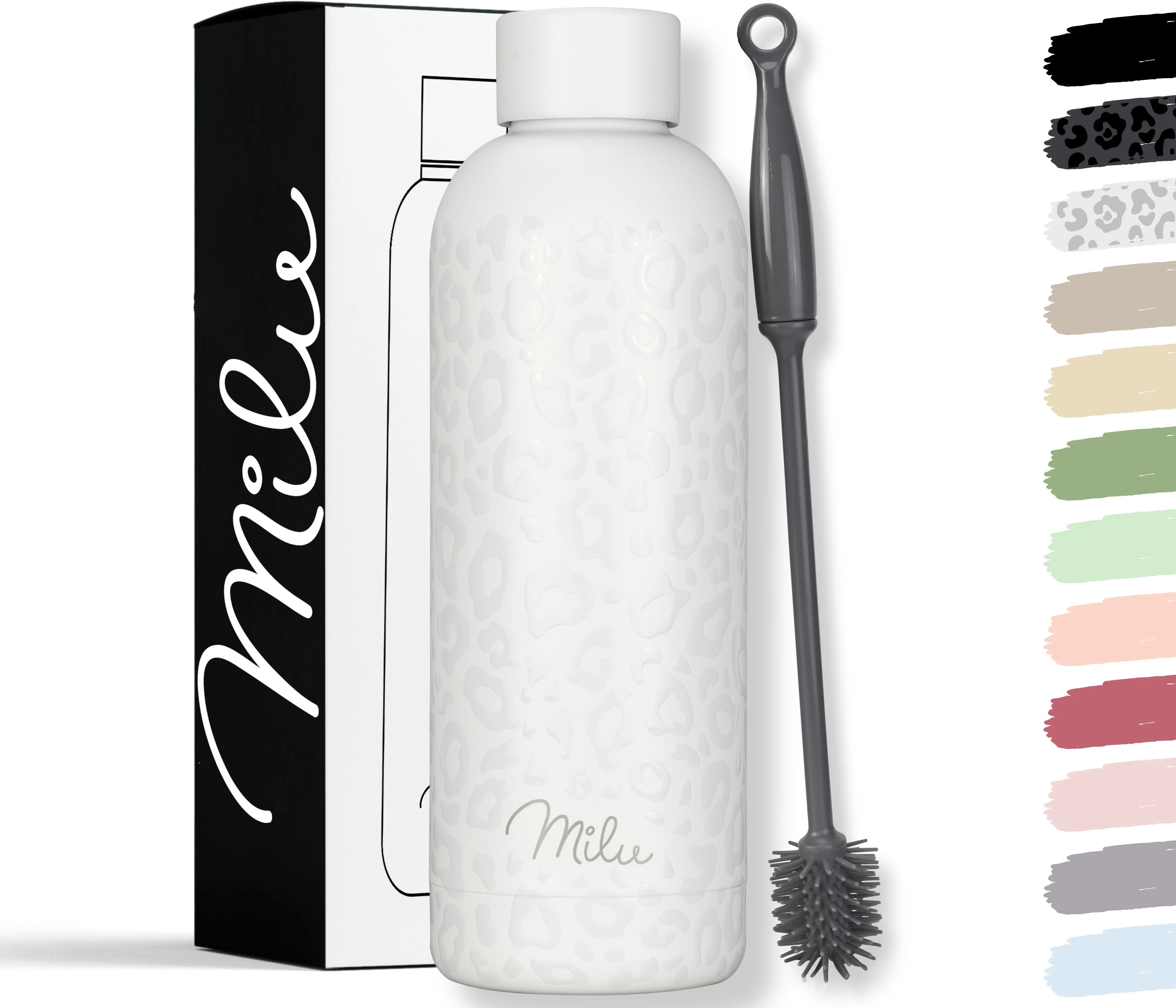 Outlet x Milu isolierte, auslaufsichere Thermosflasche, Edelstahl (500 ml, 750 ml, 1000 ml) - Image 14